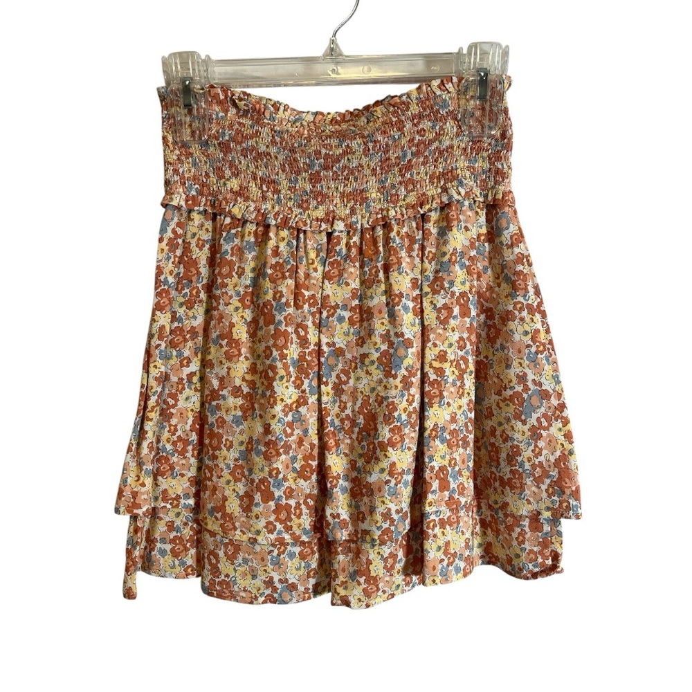 Rails Addison Tiered Skirt Multi Wildflower Size XS - Picture 3 of 6